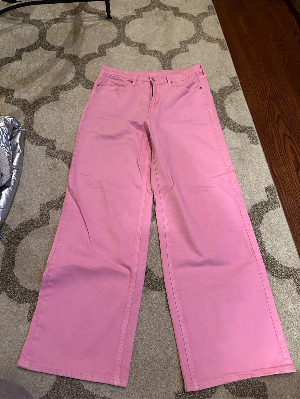 Old Navy Wide-Leg Pink Women’s Jeans